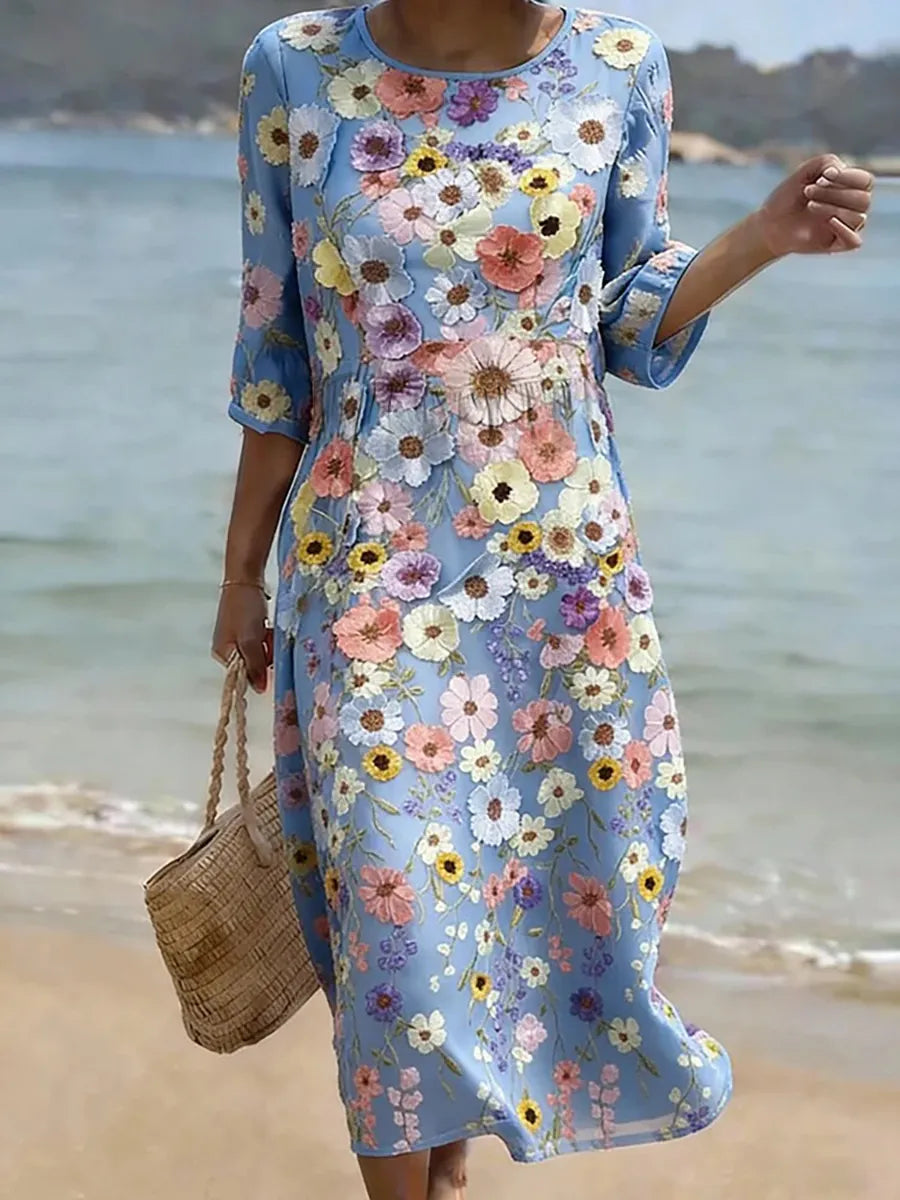 Rowan | Elegant Floral Dress