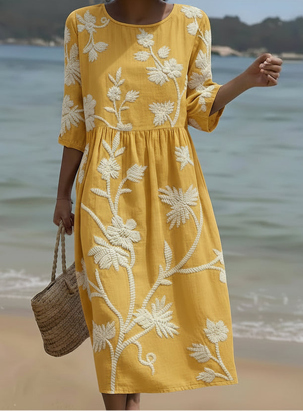 Tessa | Elegant Floral Dress