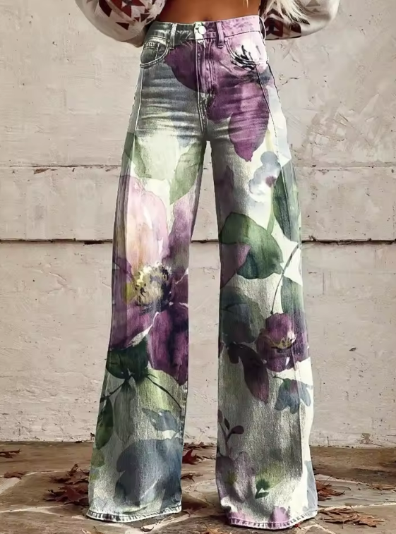Alessia - Boho Retro Chic Pants