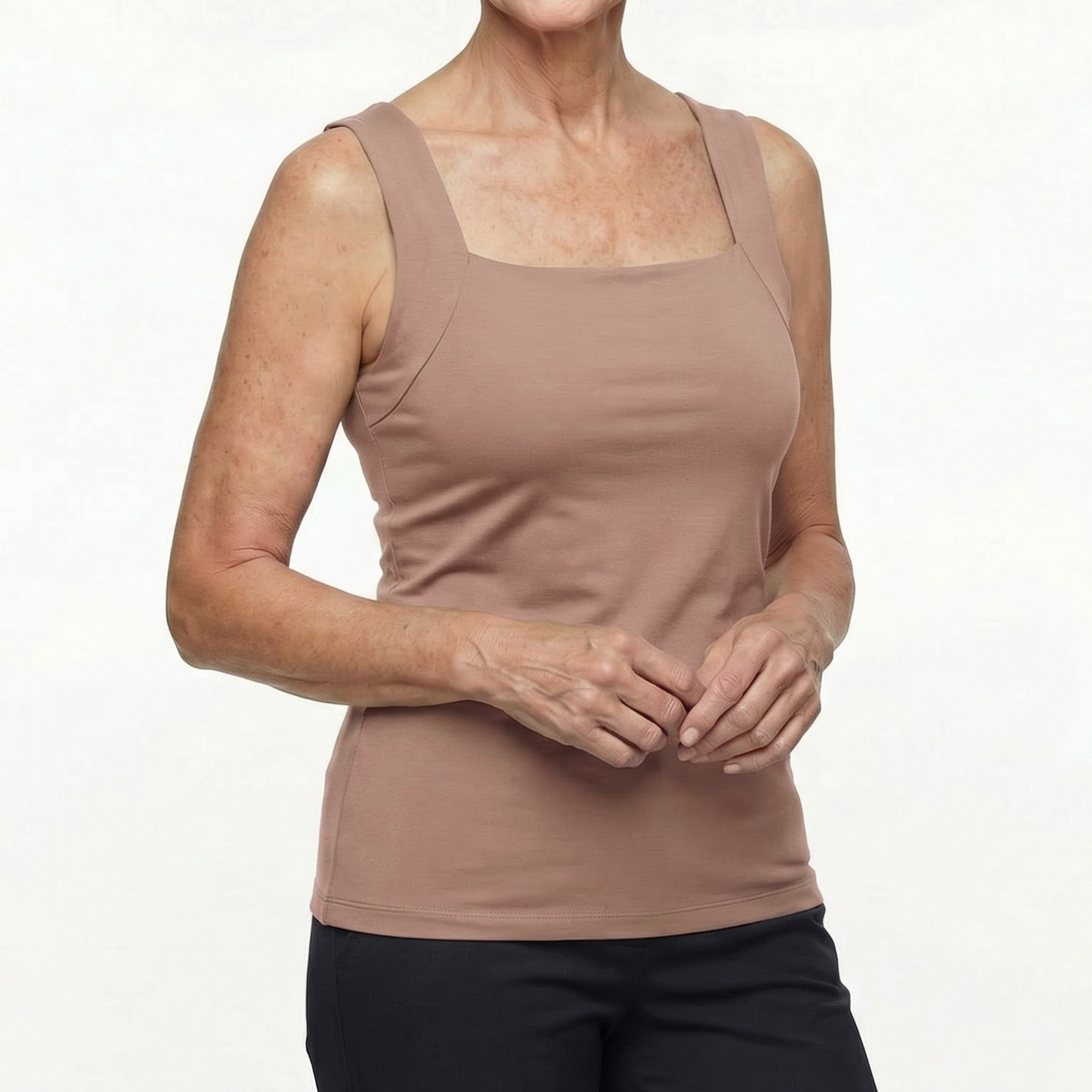 Elegant Comfort Bra Tank Top with Built-In Support | Aurora