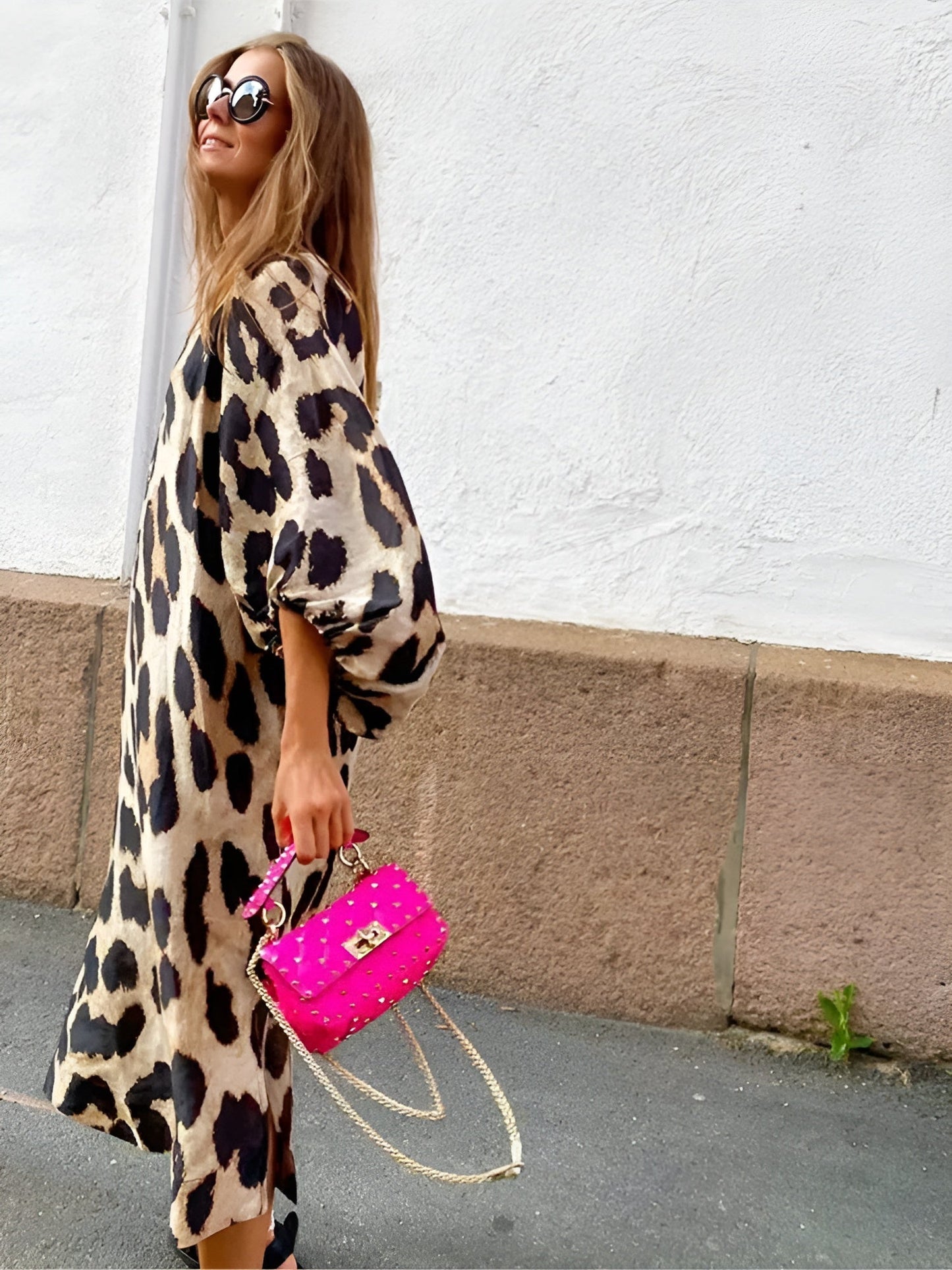 Sienna Leopard Print Dress