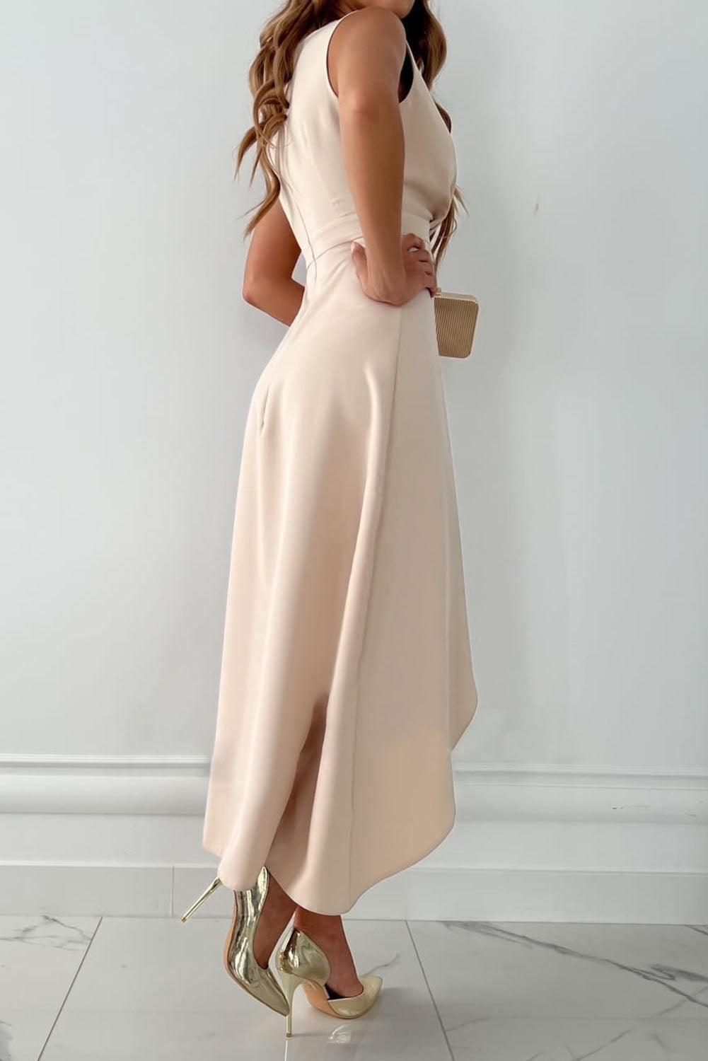 Dress with Pink Pattern