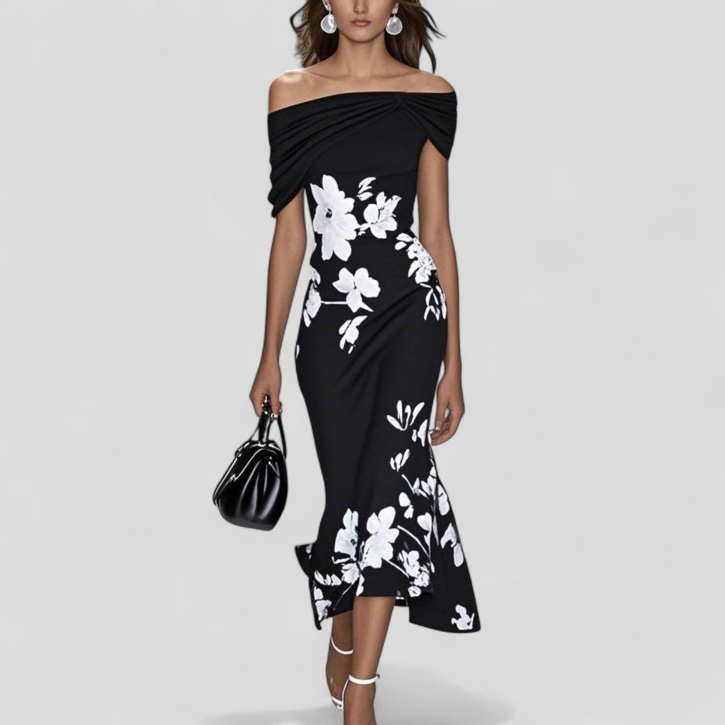 Isabel | Elegant Midi Dress