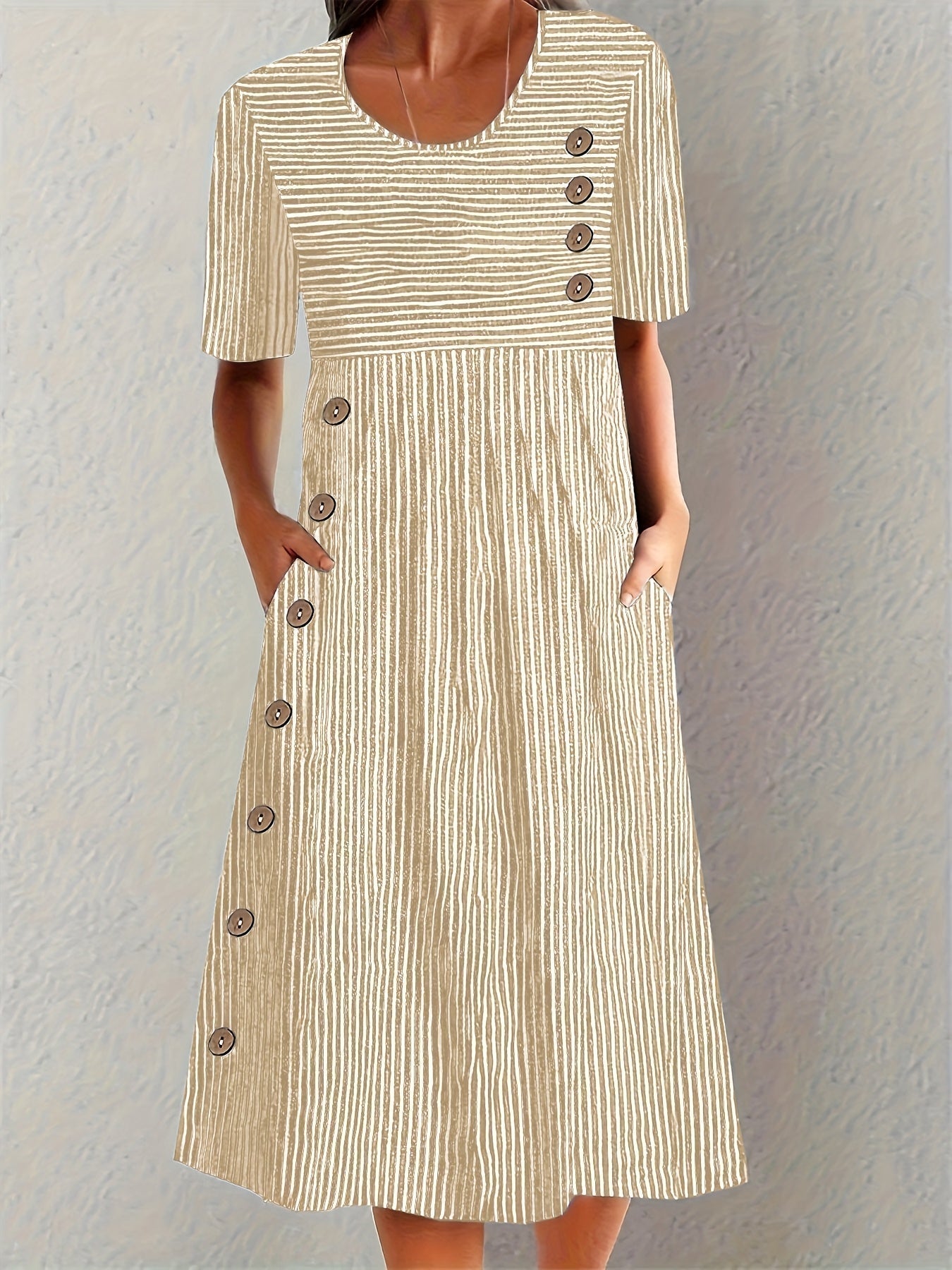 striped summer dress Belle