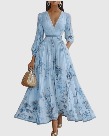 Bryleigh | Elegant Pleated Maxi Dress