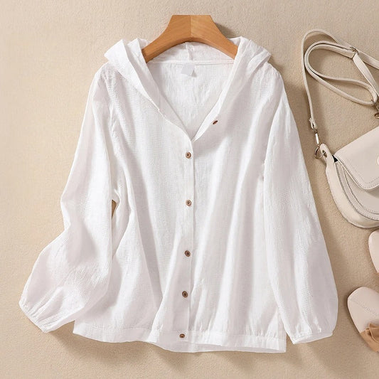 Miri™ | Relaxed Hooded Shirt