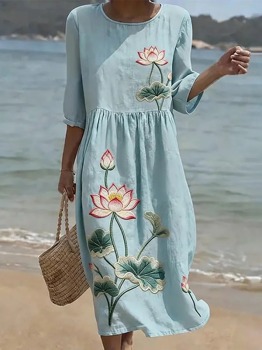 Damon | Elegant Floral Dress