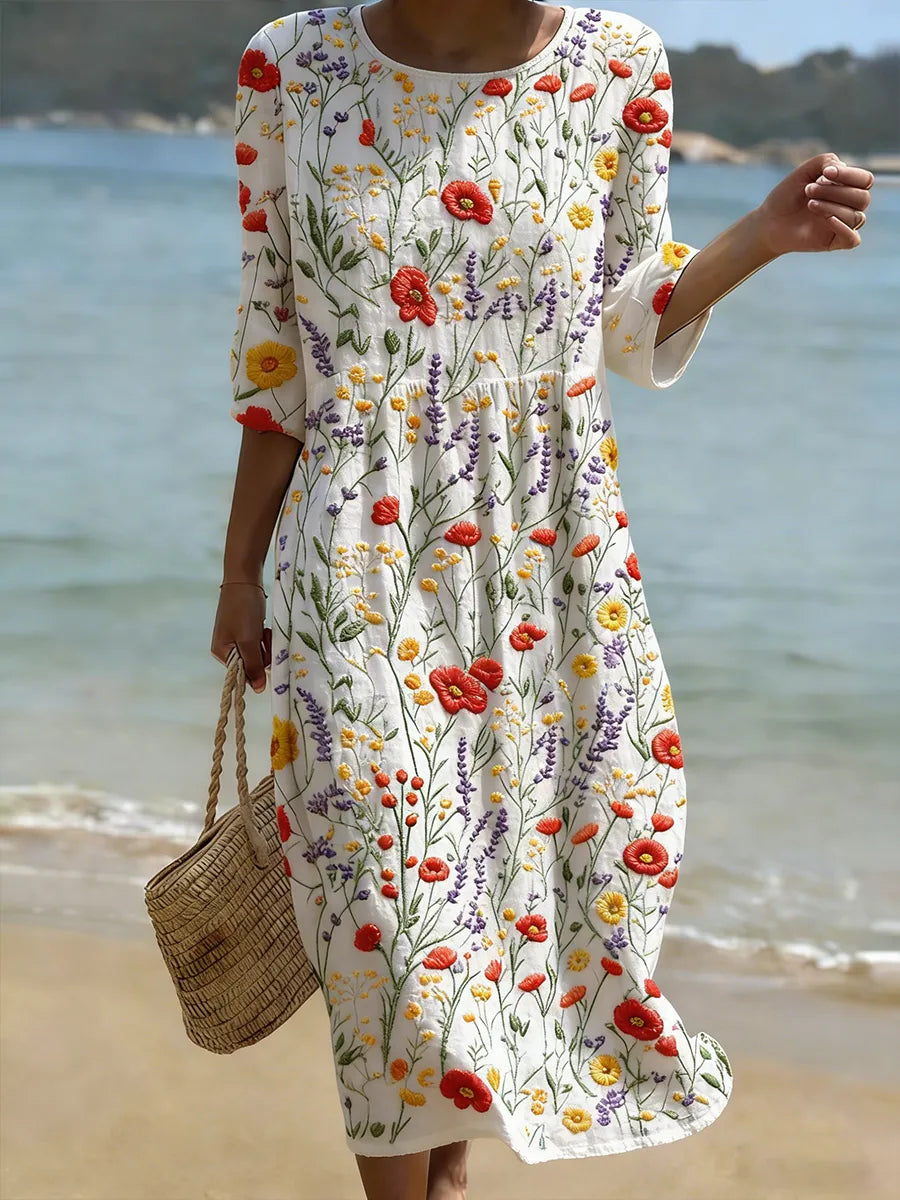 Carter | Elegant Floral Dress