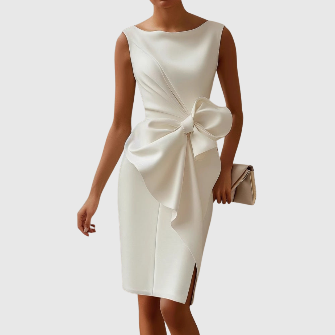 Claudine | Stylish Sleeveless Midi Dress