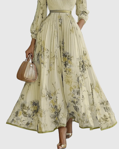 Bryleigh | Elegant Pleated Maxi Dress
