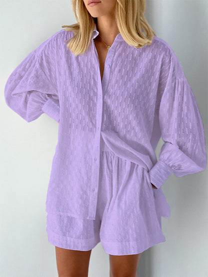 Elizabeth - Shirt and Shorts Set