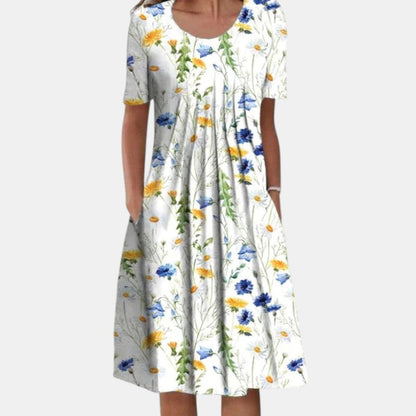 Ida | Cotton Tummy Coverage Dress