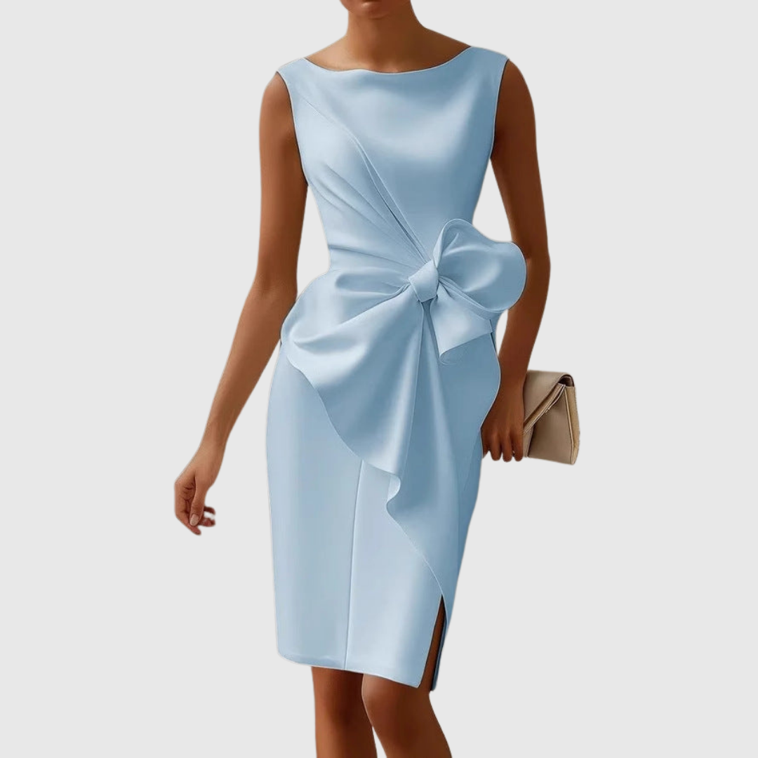 Claudine | Stylish Sleeveless Midi Dress
