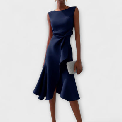Aubrielle | Sophisticated Midi Dress