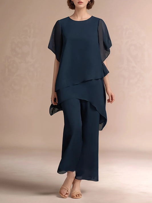Ashley | Elegant Chiffon Set