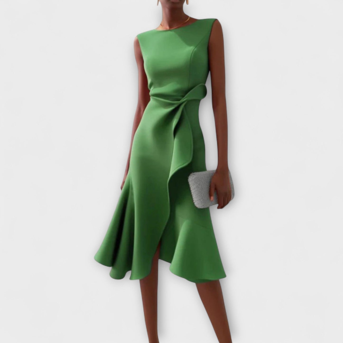 Aubrielle | Sophisticated Midi Dress
