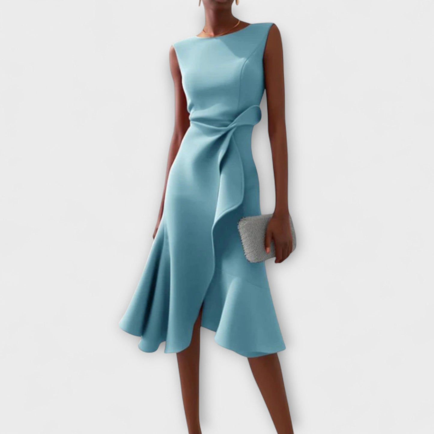 Aubrielle | Sophisticated Midi Dress