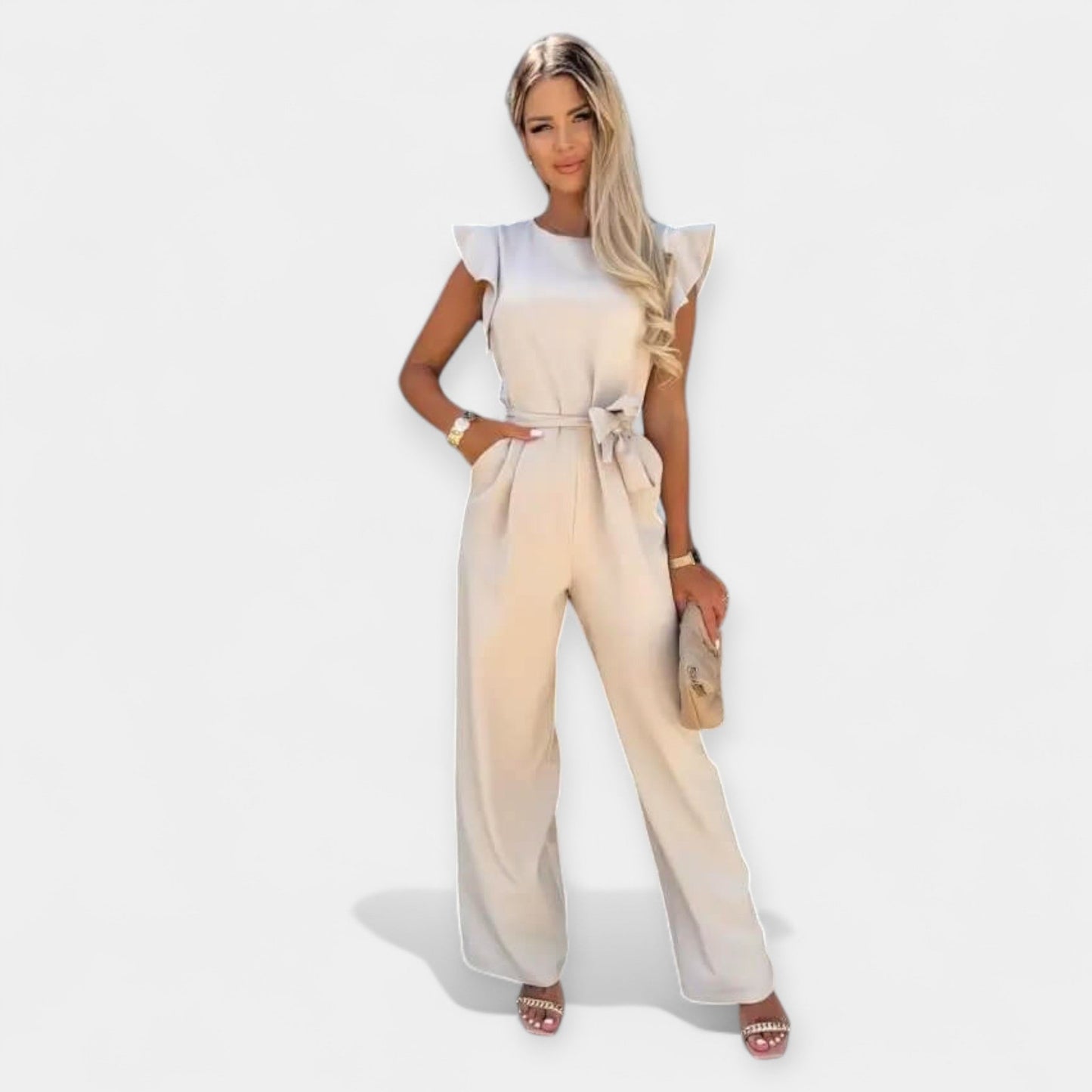 Set Featuring Butterfly Sleeves