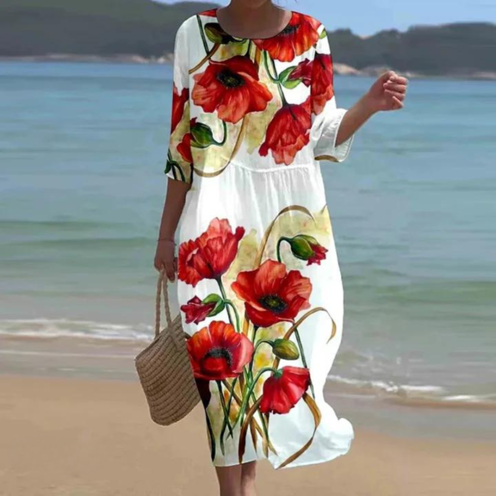 Vilma | Elegant Tummy-Flattering Dress