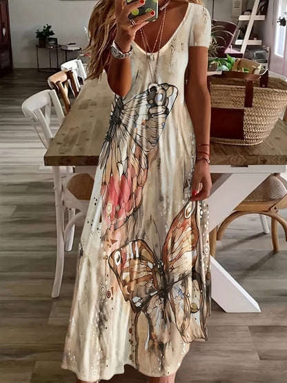 Anna | Artistic Tummy-Flattering Dress