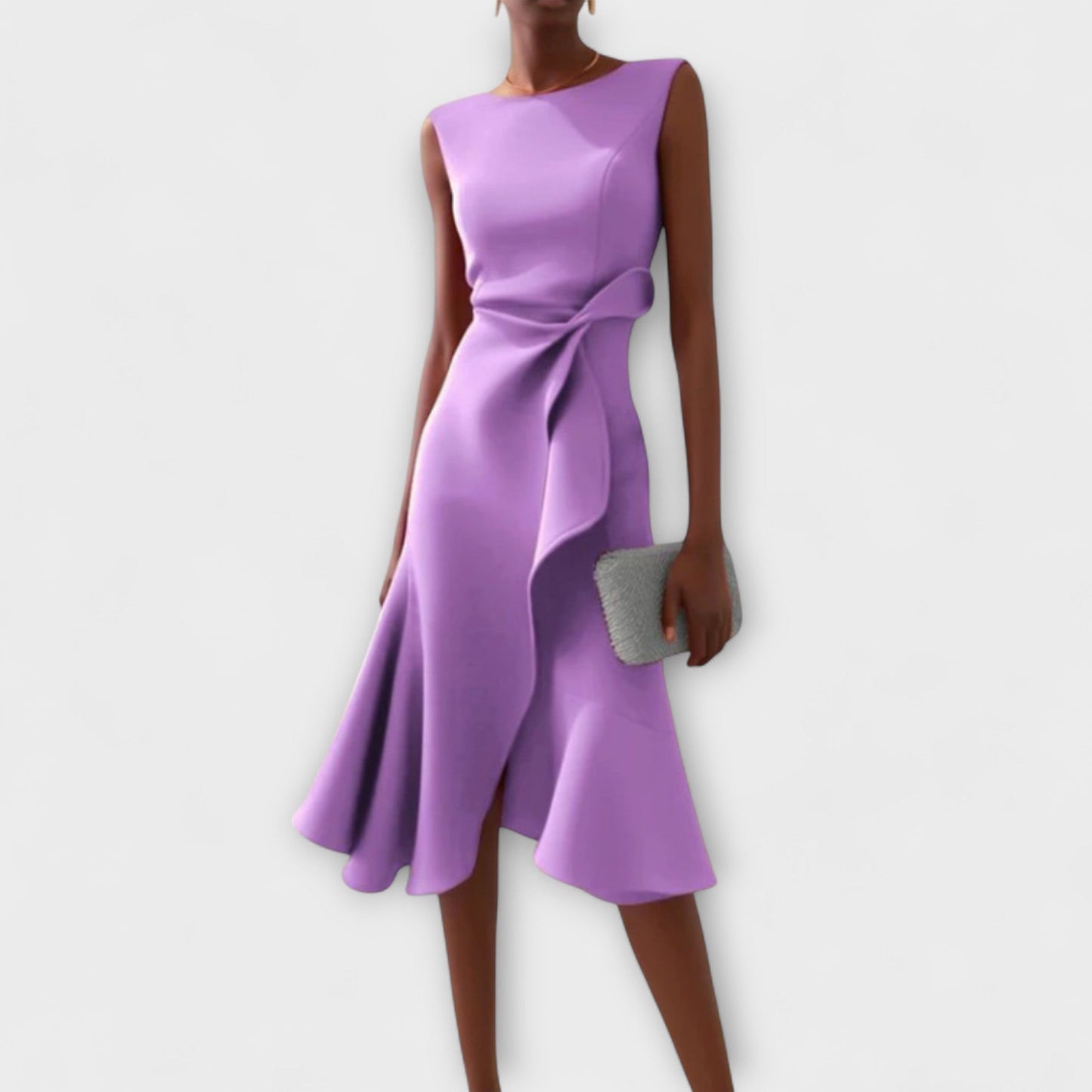 Aubrielle | Sophisticated Midi Dress