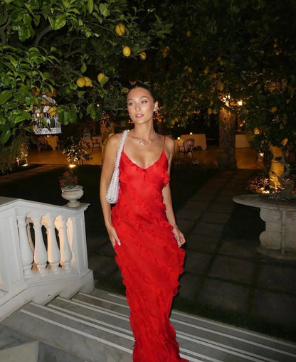 Eila™ | Ruffled Maxi Dress