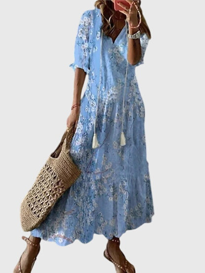 Jayzlynn | Boho Vintage Summer Dress