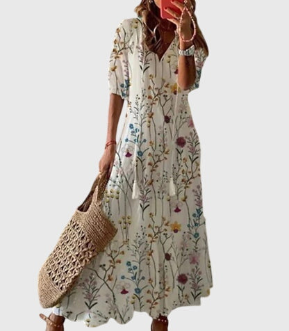 Jayzlynn | Boho Vintage Summer Dress