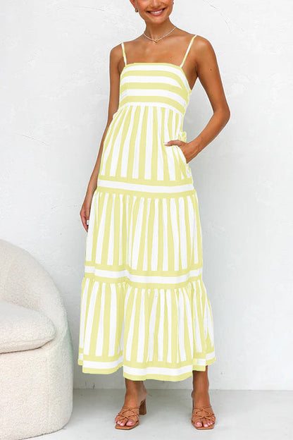 Sophia™ Color Block Maxi Dress