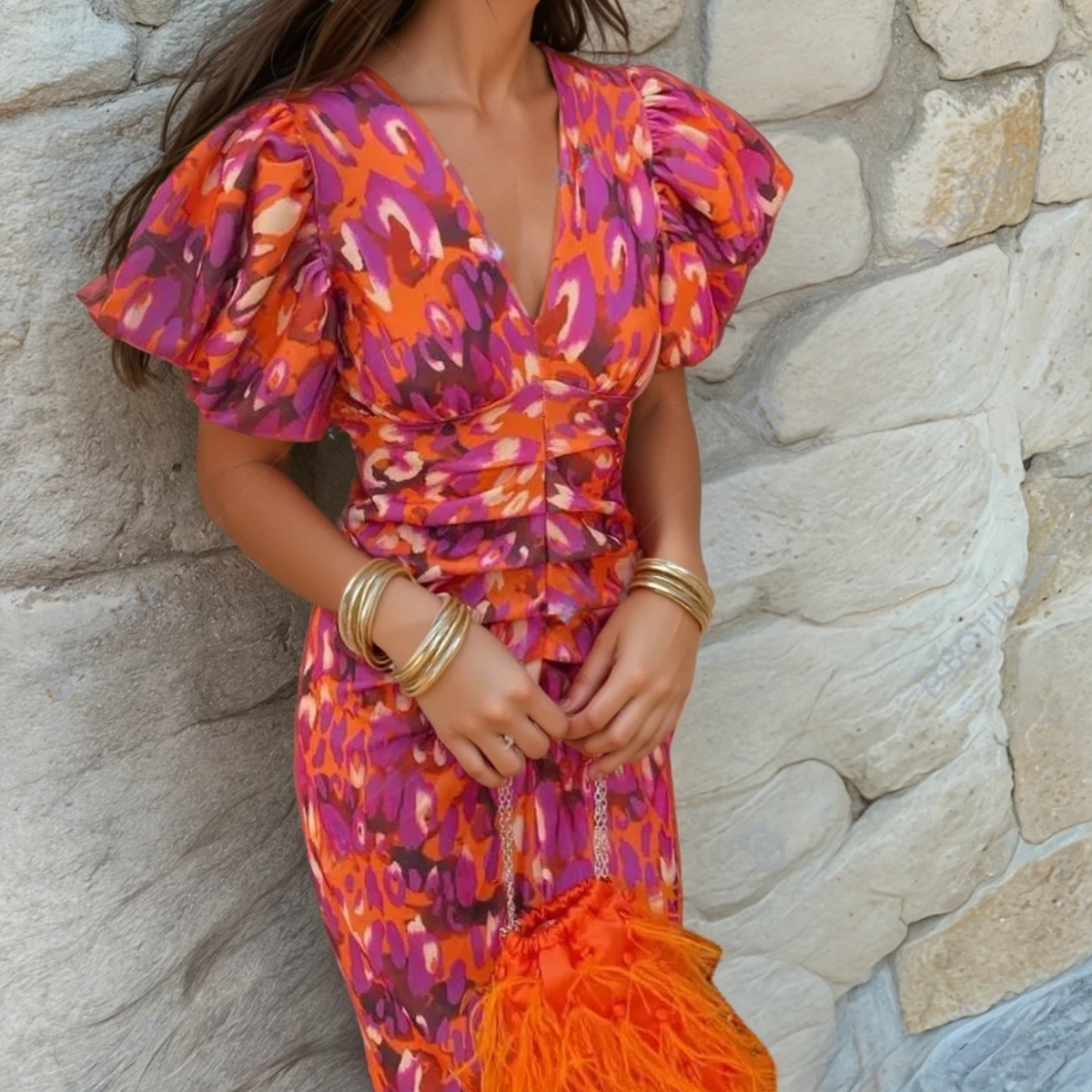 Cecilia Vibrant Summer Dress