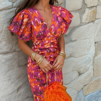 Cecilia Vibrant Summer Dress