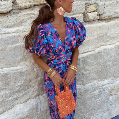 Cecilia Vibrant Summer Dress