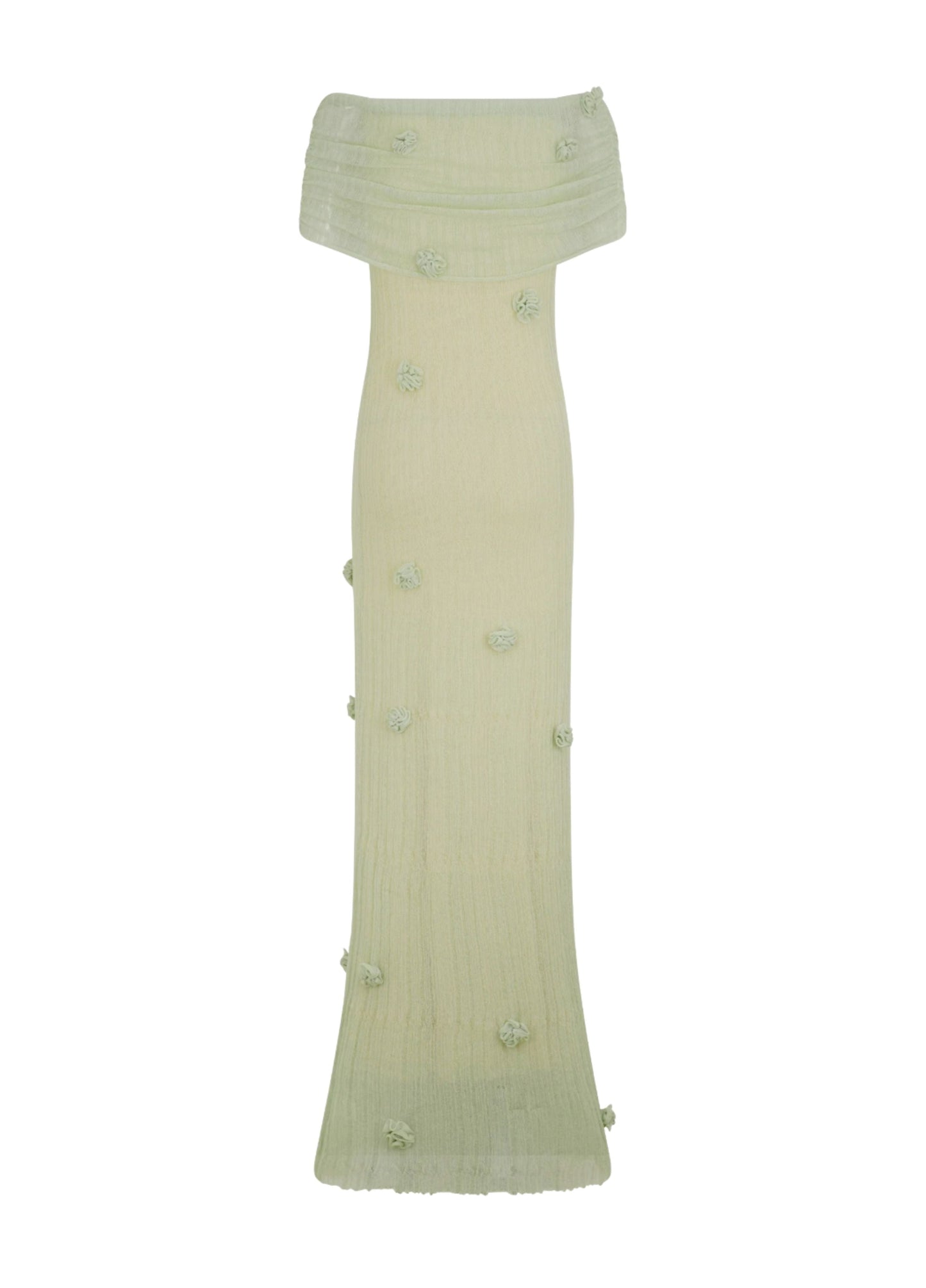 Elowyn Sage Knit Maxi Dress