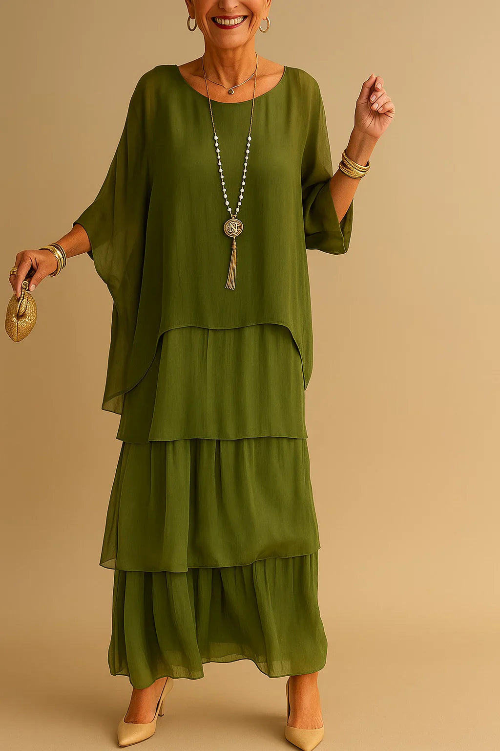 Susan™ | Long and Flowing Elegant Dress
