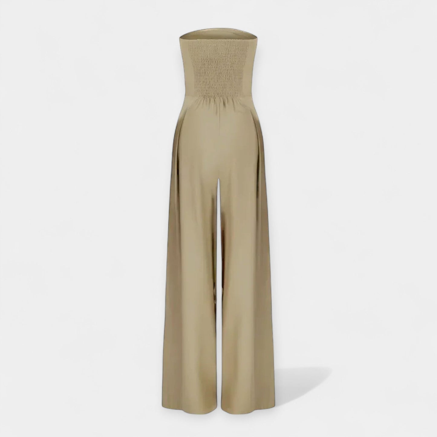 Strapless Bustier Jumpsuit