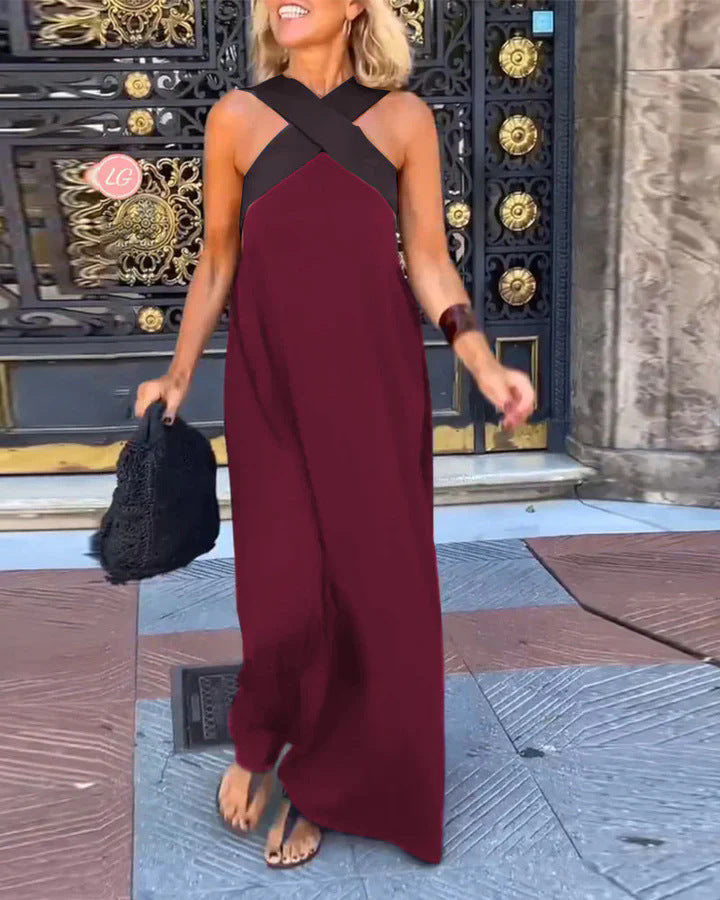 Dahlia Crossed Cut Sundress