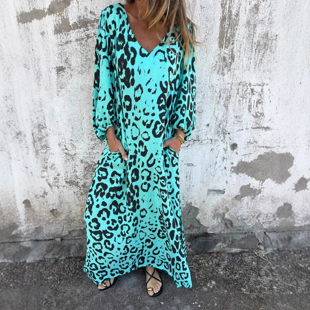 Dahlia Leopard Print Dress