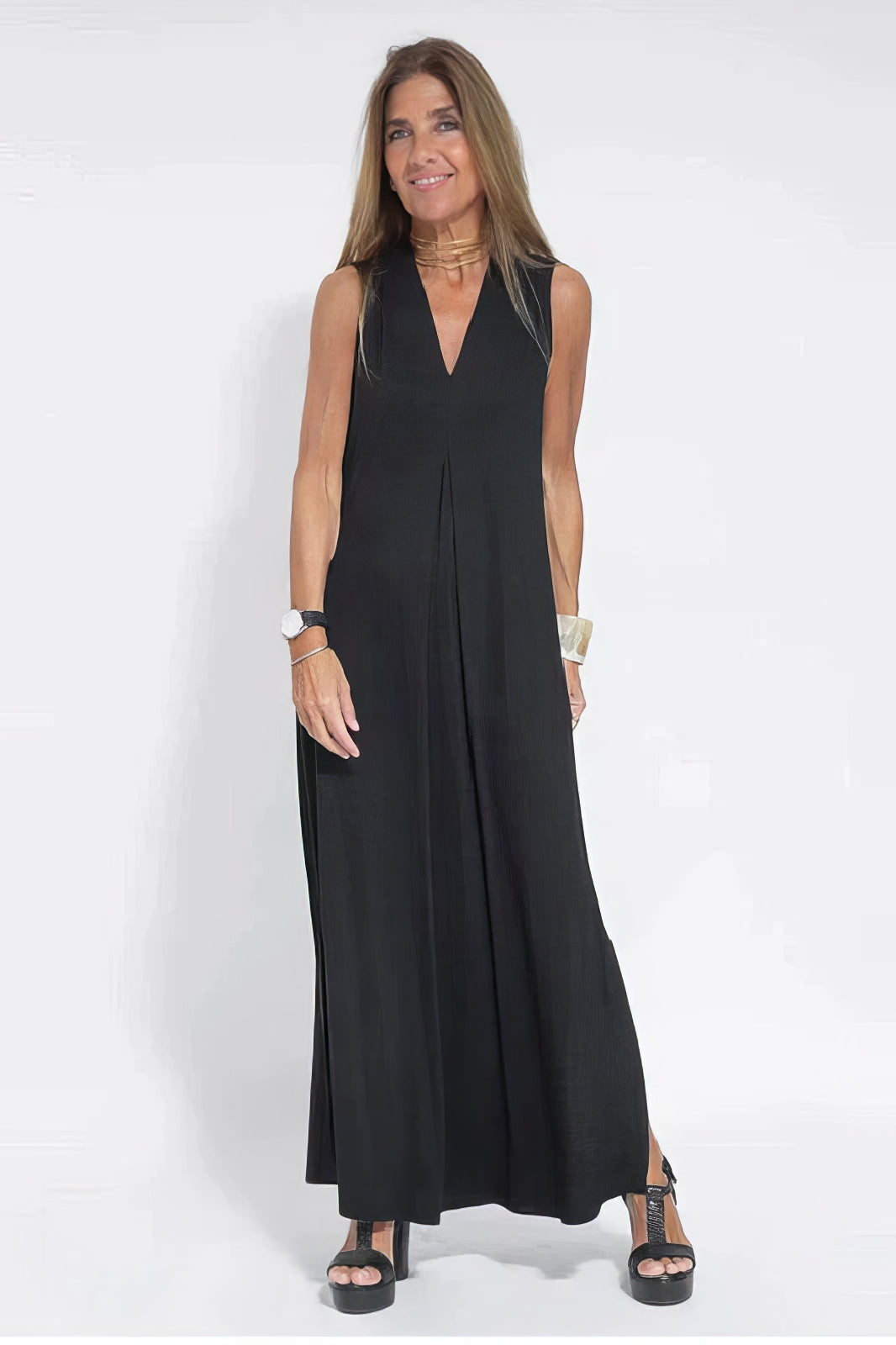 Elena Elegant Maxi Dress