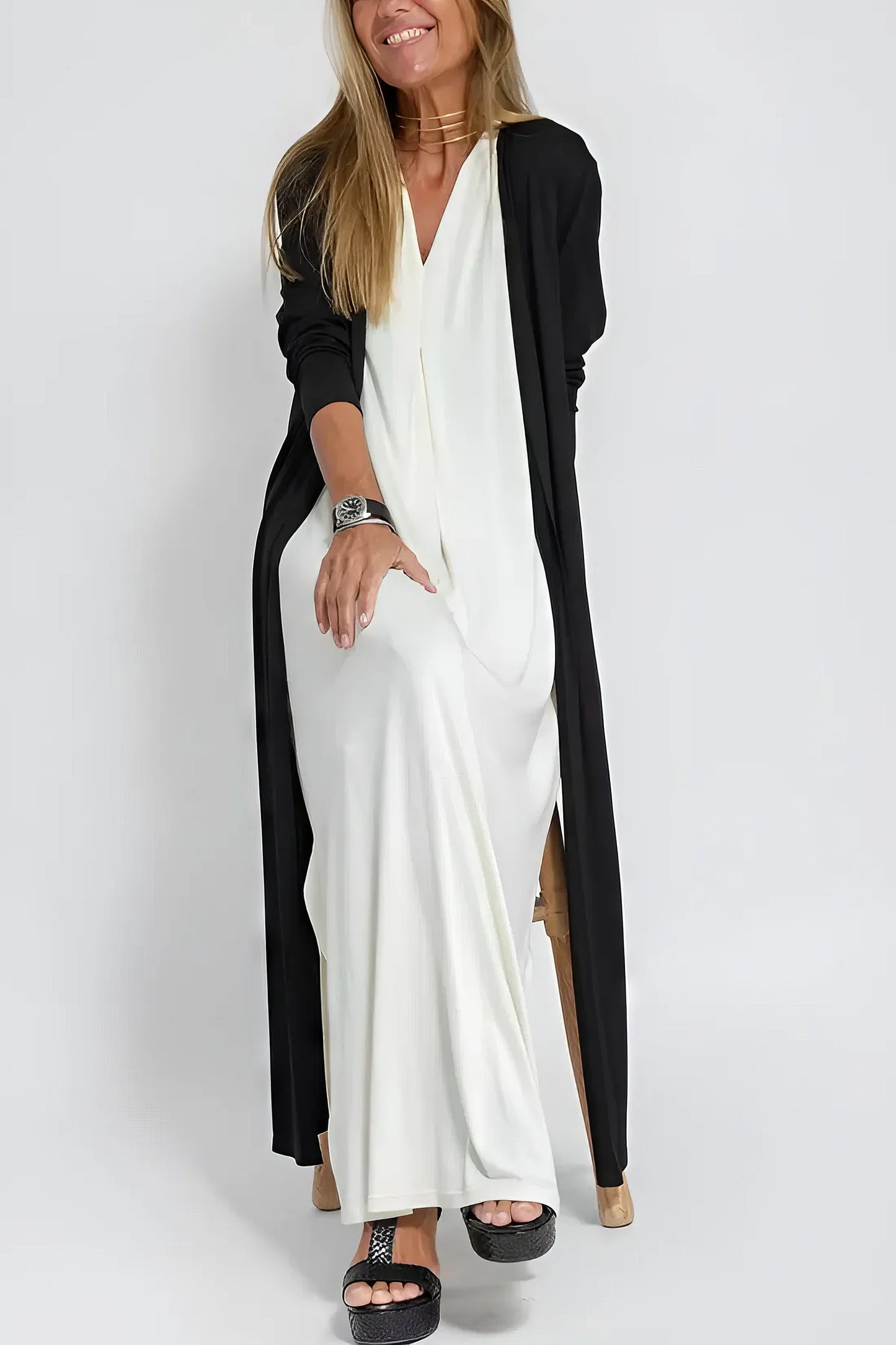 Elena Elegant Maxi Dress
