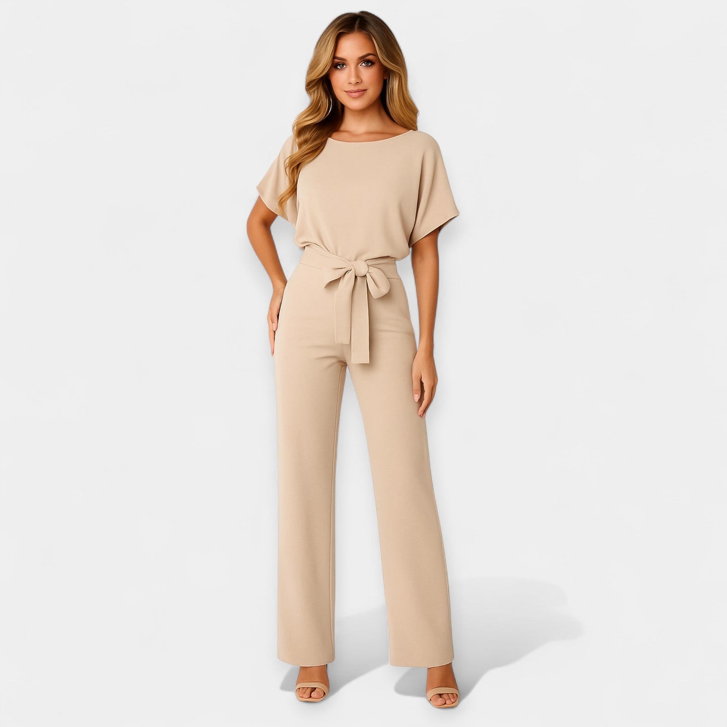 Belted Outfit Ensemble