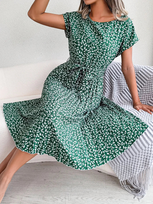 FloraChic A-Line Dress
