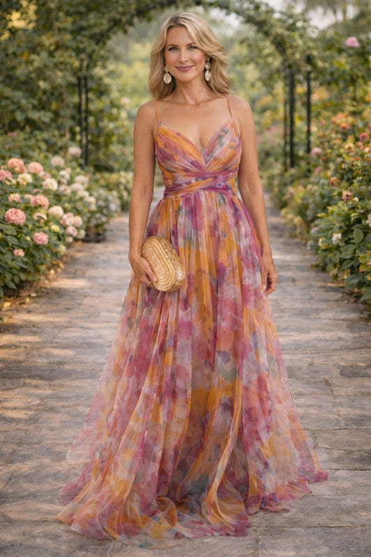 Giselle Floral Sleeveless Maxi Dress