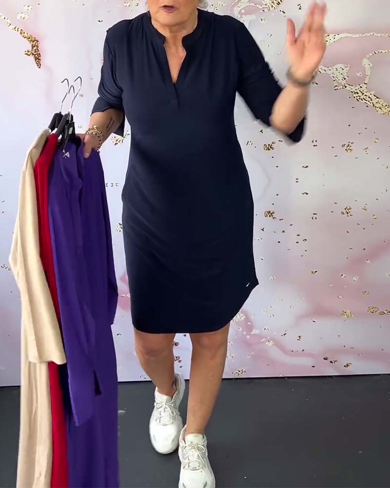 Harlow V-Neck Summer Dress