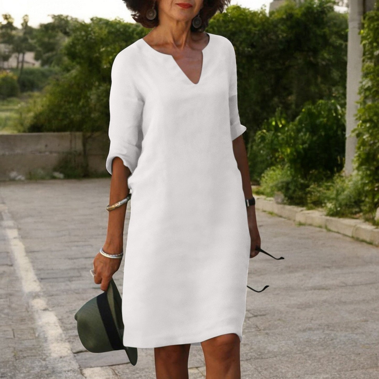 Jasmine Flattering Midi Dress