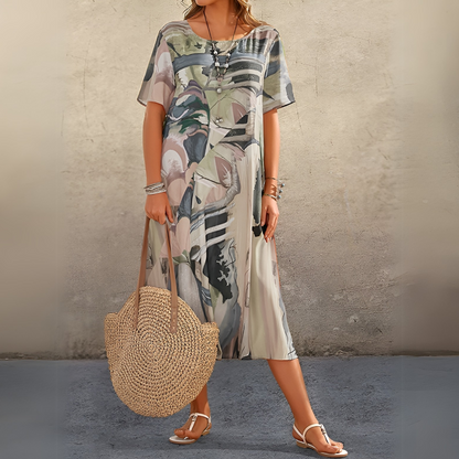 Jasmine Floral Swing Dress