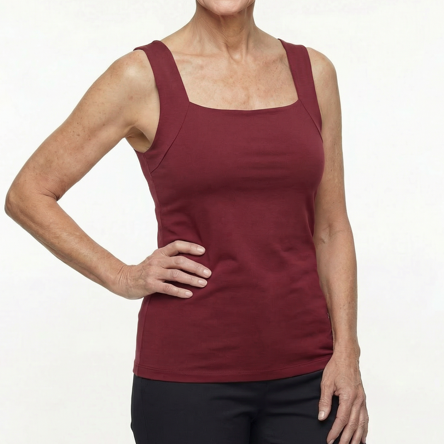 Elegant Comfort Bra Tank Top with Built-In Support | Aurora