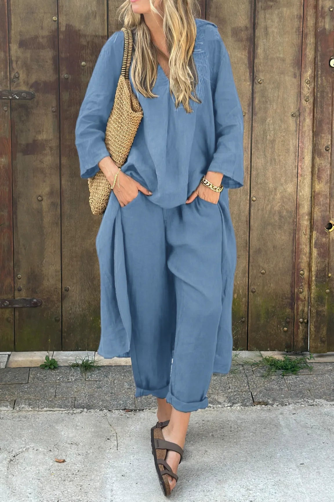 Lila Chic Two-Piece Set