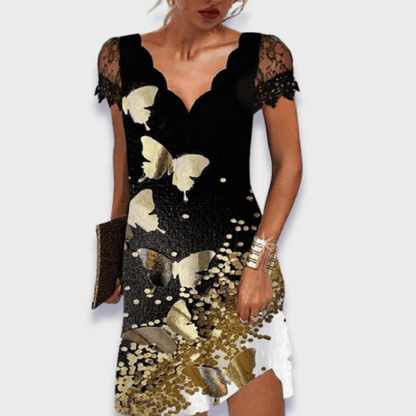 Mira Elegant Swing Dress