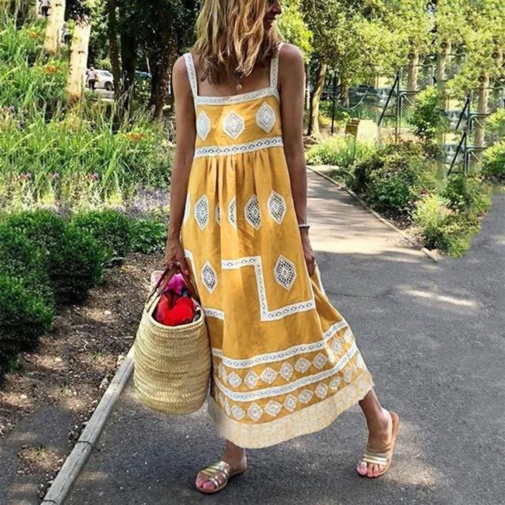 Patricia - Sleeveless Vintage Dress