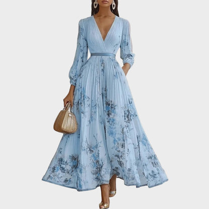 Bryleigh | Elegant Pleated Maxi Dress